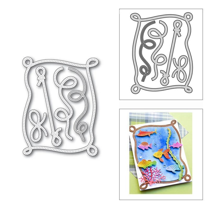 

Новинка 2021, металлические Вырубные штампы в форме петли для рукоделия, скрапбукинга, изготовления бумаги и карточек, декоративное тиснение,...