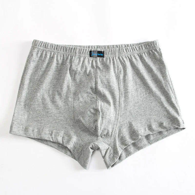 Трусы боксеры мужские 4 шт./упаковка свободные короткие штаны хлопковое нижнее