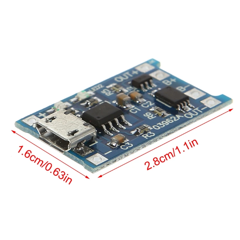 Литий Батарея зарядка + защита 2-в-1 платы 5V 1A 2A Micro usb-модуль | Электроника