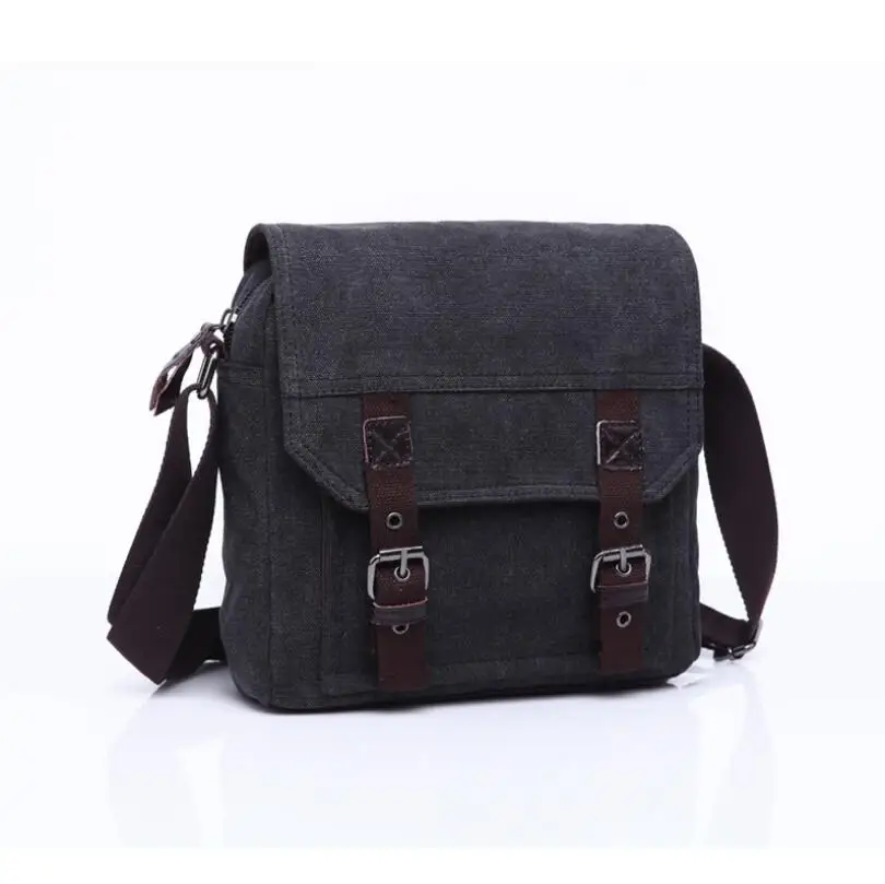 Z.L.D. Классическая винтажная холщовая дамская сумочка саквояж на плечо деловой