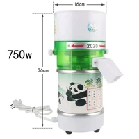 electric multi functional refiner efficiency household stone mill grinding refining small soy bean milk dry and wet refiner