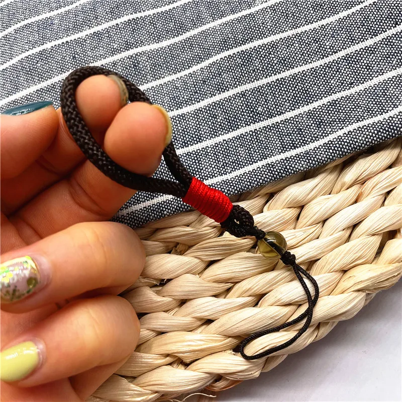 Ручная работа цветной шнурок для автомобильных ключей USB короткий шнур длинное