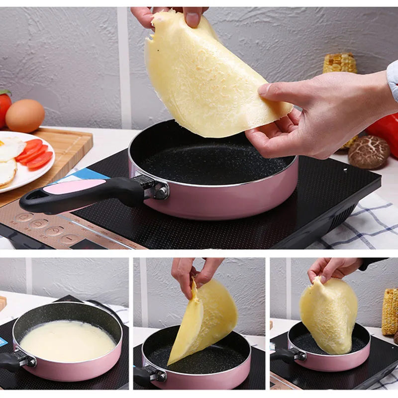 18 см антипригарная сковорода Антипригарная посуда кастрюля маленькие жареные