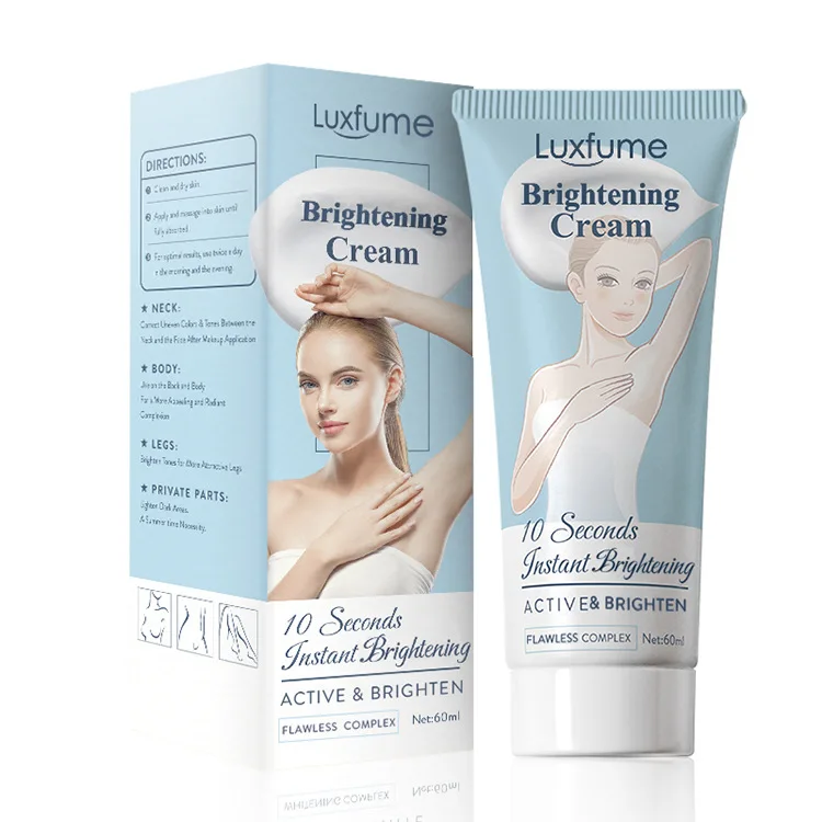 

60Ml Concealer Body Whitening Cream Dark Spots Whitening Black Joints Knees Ankles Brightening Armpit Privates Whitening Cream