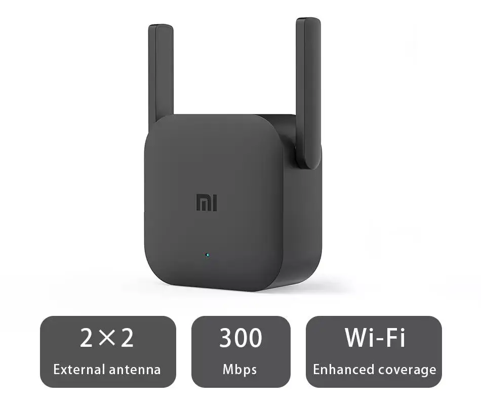 Оригинальный Wi-Fi ретранслятор Xiaomi Mi Pro вилка стандарта США усилитель 300 м сетевой