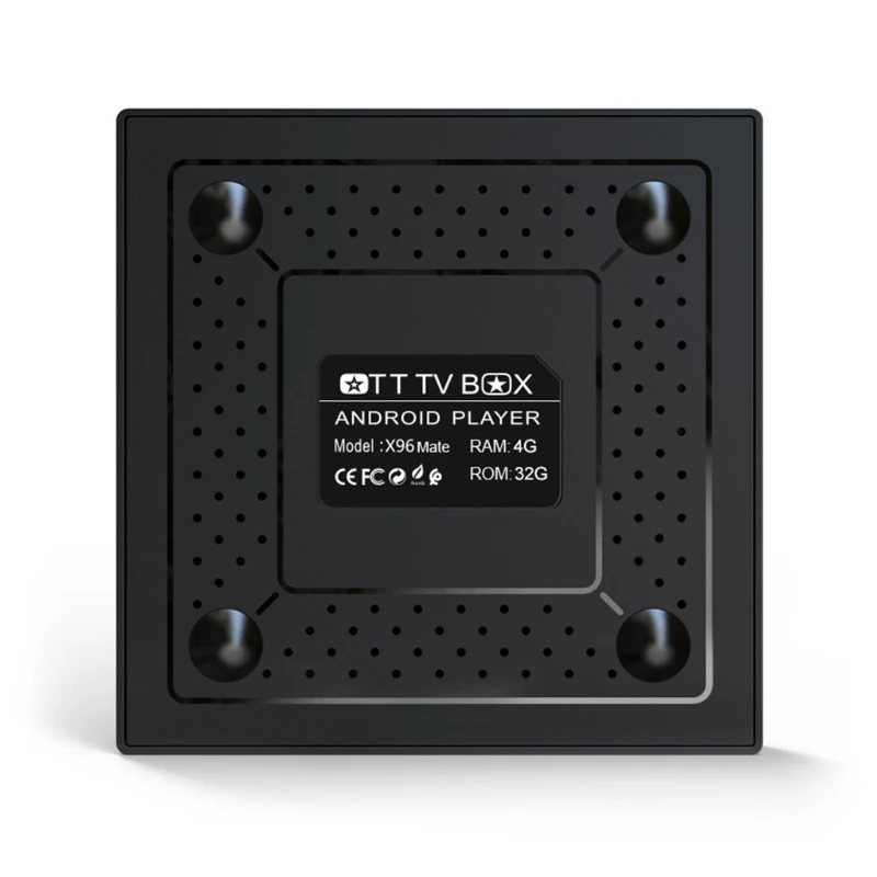 

X96 Mate Smart TV Box Andr oid 10 4G 64GB 2.4G&5G wifi 4K Voice Assistant Media Player BT5.0 Set Top Box J0PB
