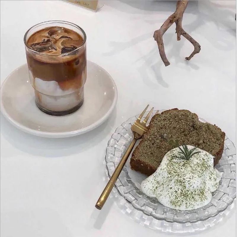 Кофейная чашка в Корейском стиле Cutelife стакан для холодной воды молочный коктейль