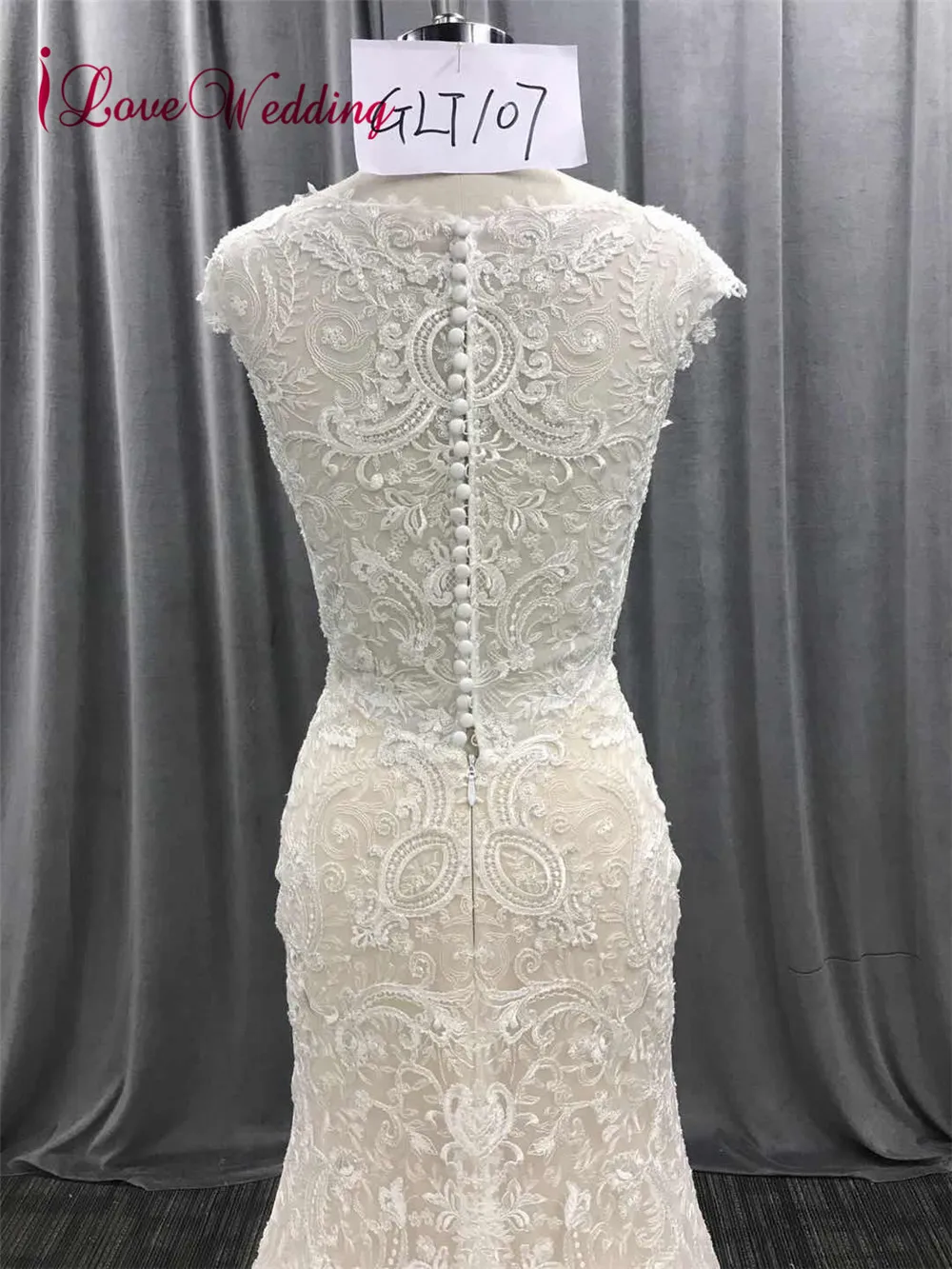 ILoveWedding длинные богемные стильные кружевные свадебные платья с вышивкой, свадебные платья Boho Vestidos De Noiva De Luxo