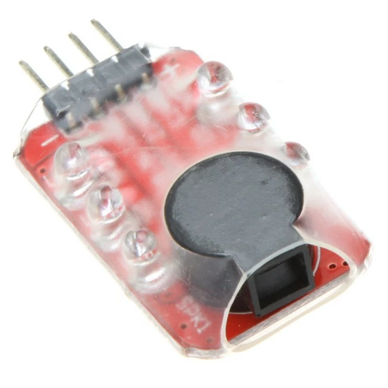 Громкий hailer Lipo батарея напряжение сигнализации дисплей Checker 2-3S светодиодный для