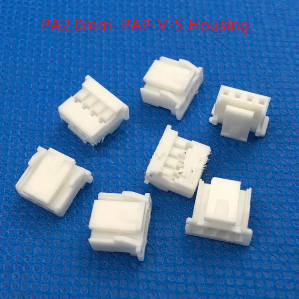 

PA2.0mm PAP-V-S Connector Male Plug Plastic Shell Housing 2/3/4/5/6/7/8/9/10P