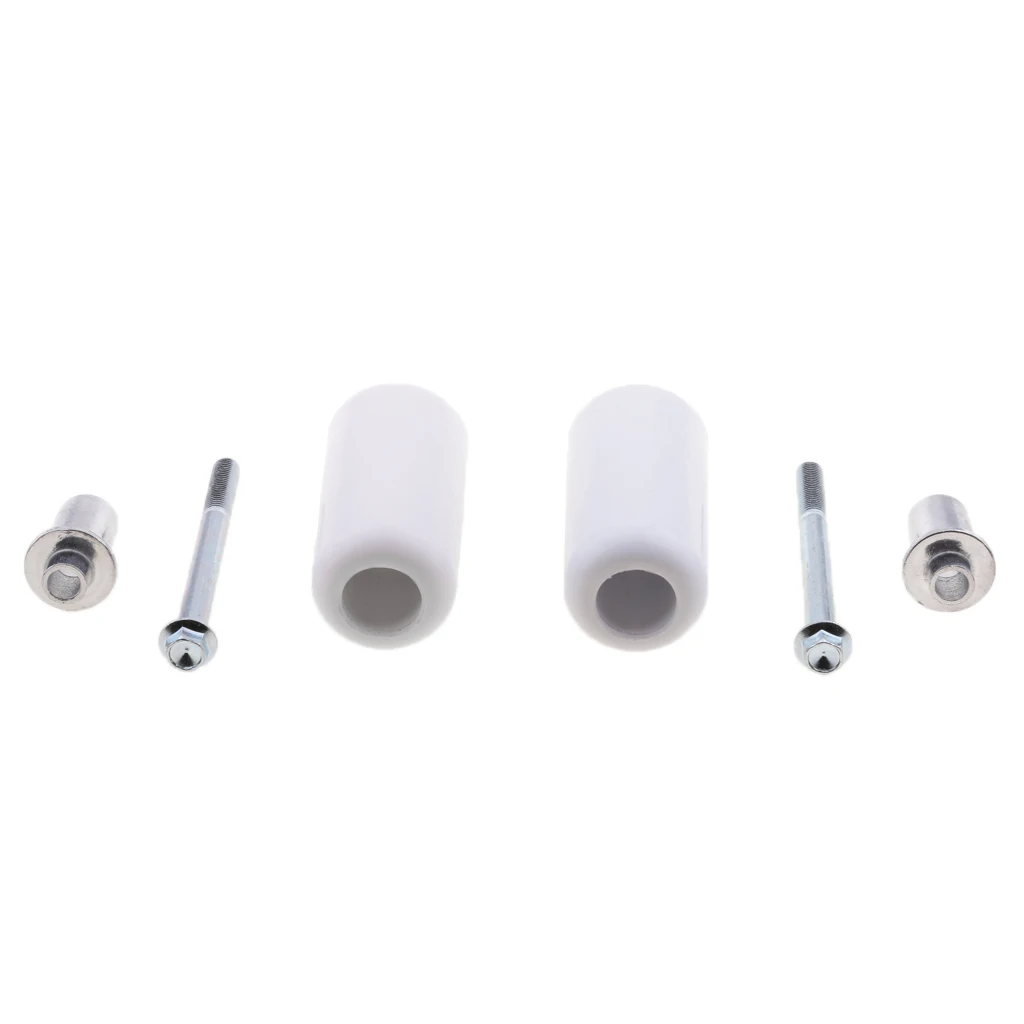 

2x Motorcycle Frame Slide Guard Block Replacement for Kawasaki 250/400 Series