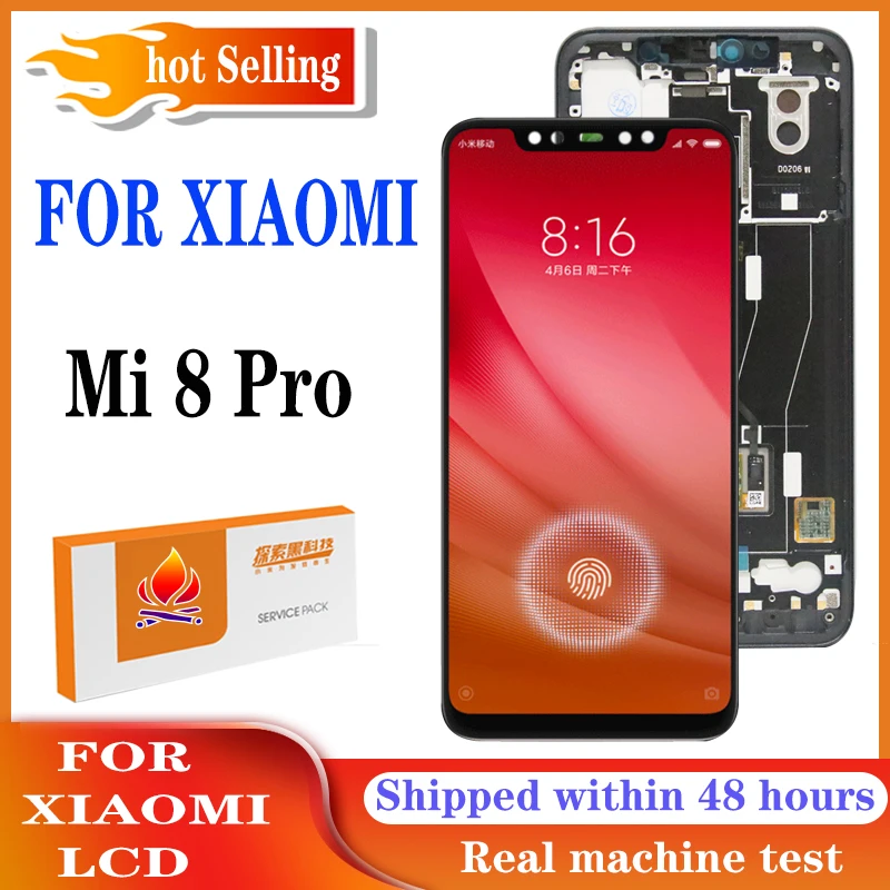 ЖК дисплей 6 21 ''для Xiaomi Mi 8 Pro сенсорный экран с дигитайзером в сборе для Explore