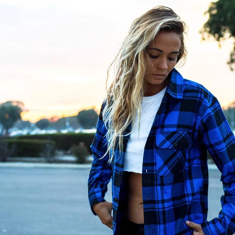 Women Flannel Plaid Shirt 100% Cotton 2019 Spring Autumn Casual Long Sleeve Soft Comfort Slim Fit Styles Brand Plus Size |