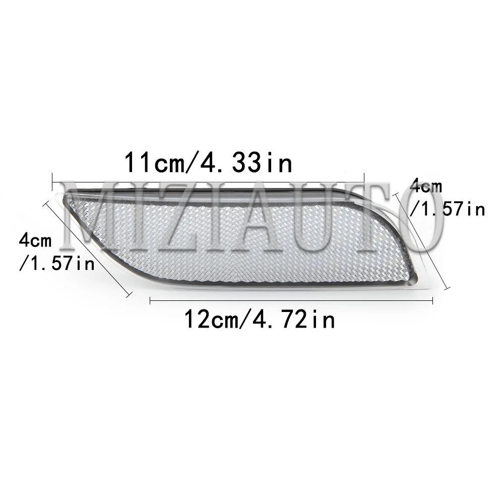 2 шт. светодиодные лампы для заднего бампера Subaru/Impreza/XV/WRX/LEVORG/отражатель хода