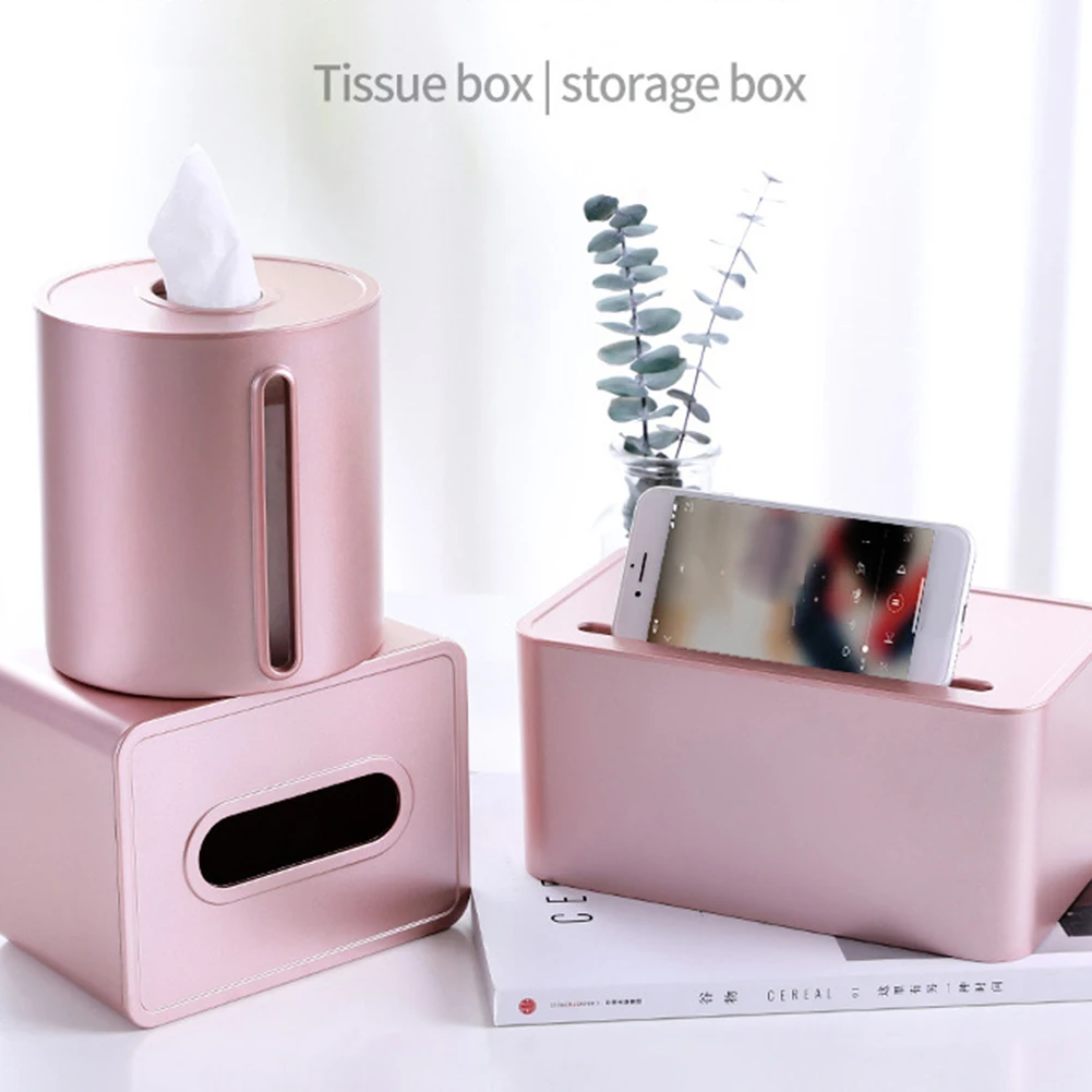 Бытовая полипропиленовая коробка для хранения салфеток чехол офиса отеля