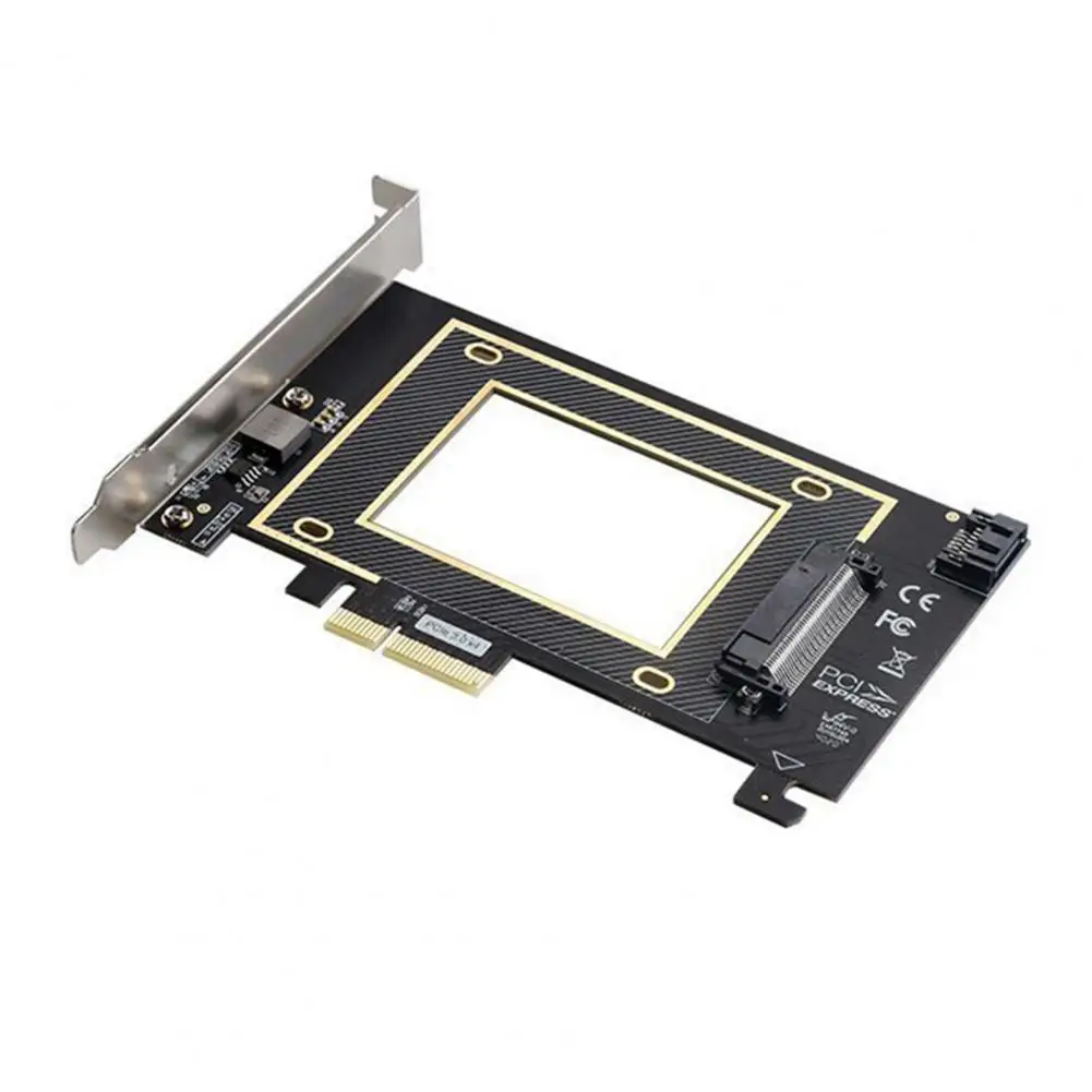 

Expansion-Card High Speed 32GT/S PCIE to U.2 Adapter Card PCI Express-X16 Rev3.0 SFF8639 for 2.5 Inch NVME SSD