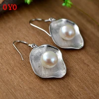 really925 silver earrings hypoallergenic minimalist pearl earrings