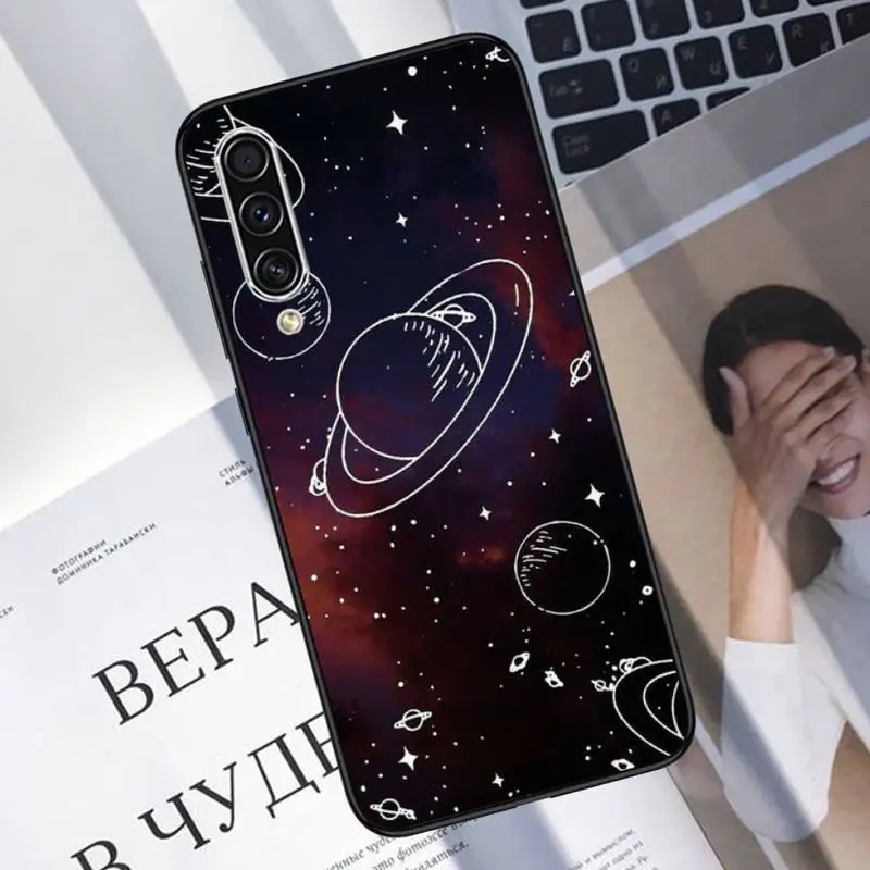 

Cartoon space planet Phone Case For Samsung Galaxy M10 20 30 A 40 50 70 71 6S A2 A6 A9 2018 J7 CORE PLUS STAR S10 5G C8