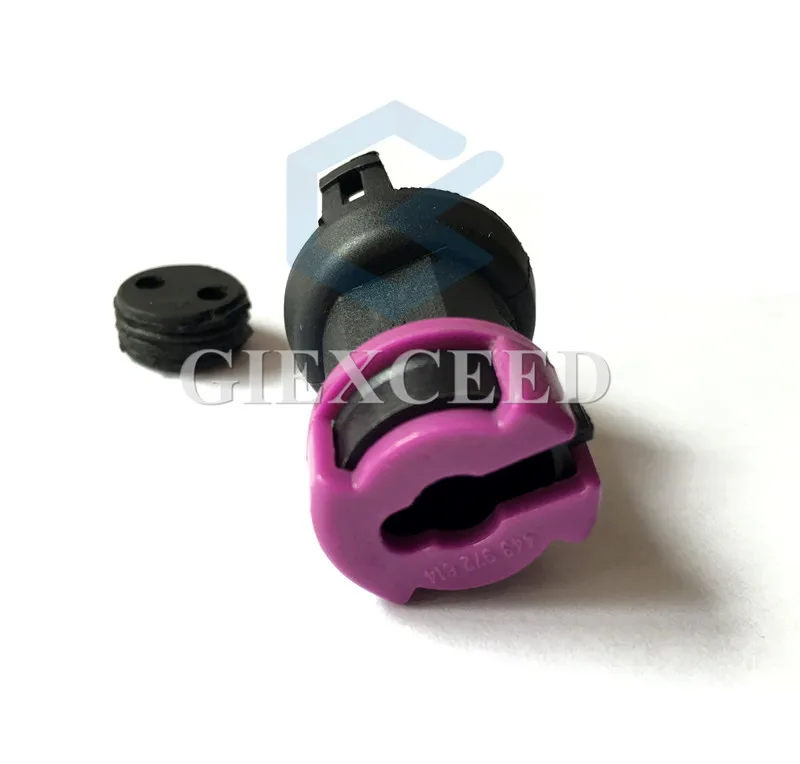 2 набора контакта водонепроницаемый гнездовой разъем для противотуманной фары