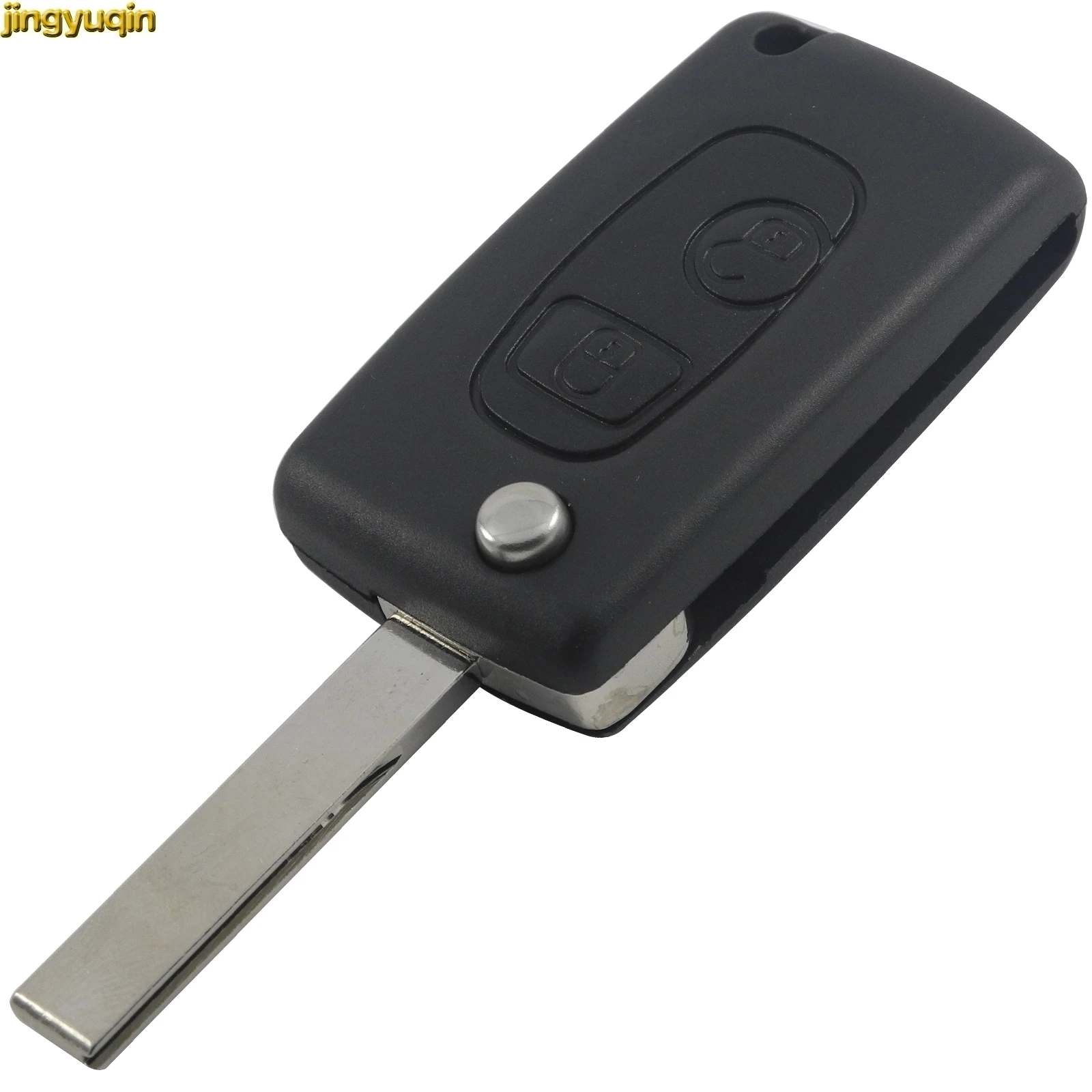 2 кнопки флип дистанционного ключа автомобиля оболочки для Citroen C2 C3 C4 C5 C6 Xsara Picasso