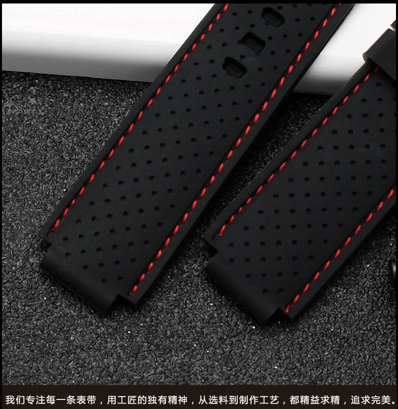 Для мужских часов Timex T49859 | T2N720 | T2p141 | T2n722 | 723 | 738 | 739 водонепроницаемый резиновый ремешок 24*16 мм наконечник с инструментами сережки-гвоздики