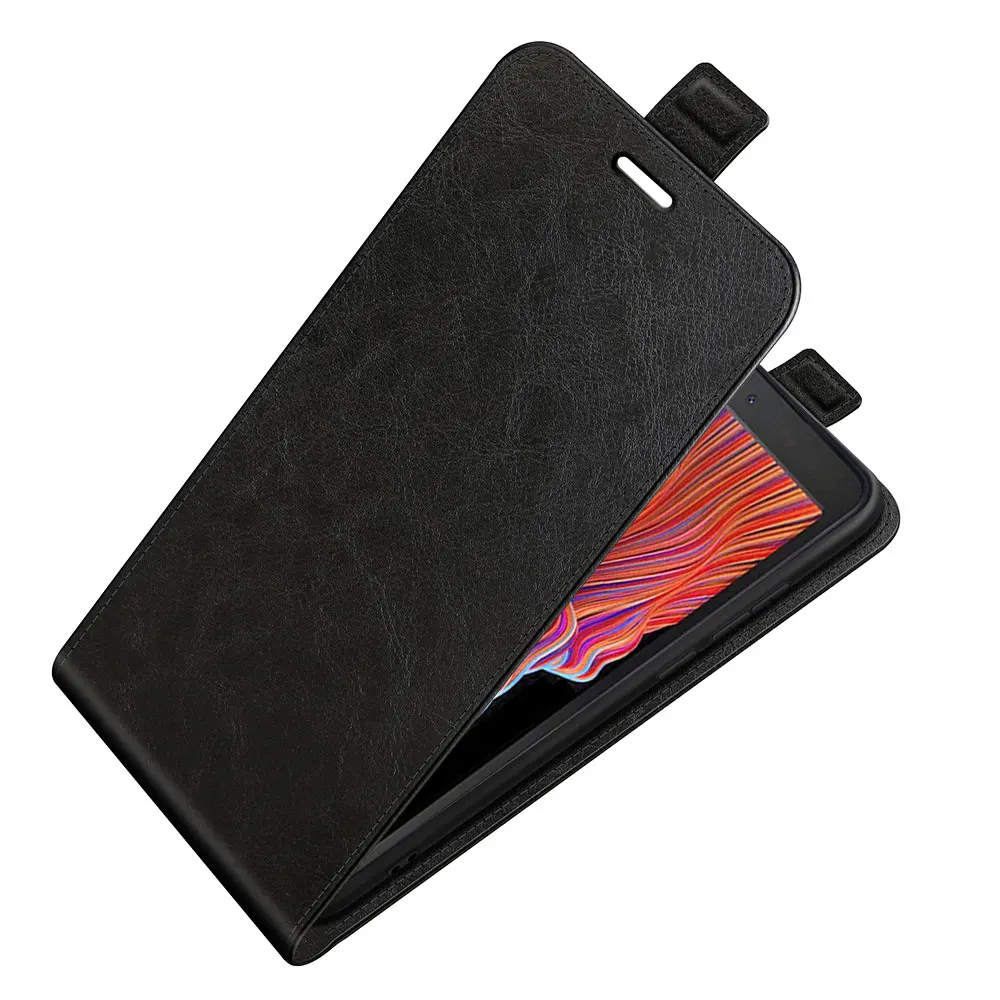 

For Samsung Xcover 5 5s Case Retro Leather Vertical Book Card Slot Flip Cover Case for Samsung Galaxy Xcover 5 5s Cover Fundas