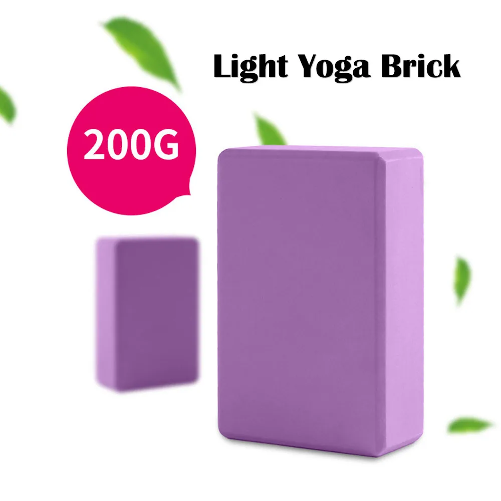 

Moonglade Yoga Block Eva Gym Blocks Foam Brick Training Exercise Fitness Set Tool Yoga Bolster Pillow Cushion Body Shaping