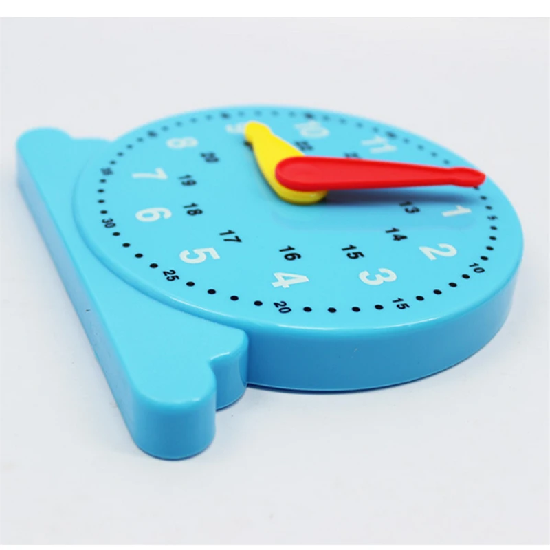 

Kids Kindergarten Montessori Scientific Cognition Clock Educational Toy For Children Early Learning Gifts