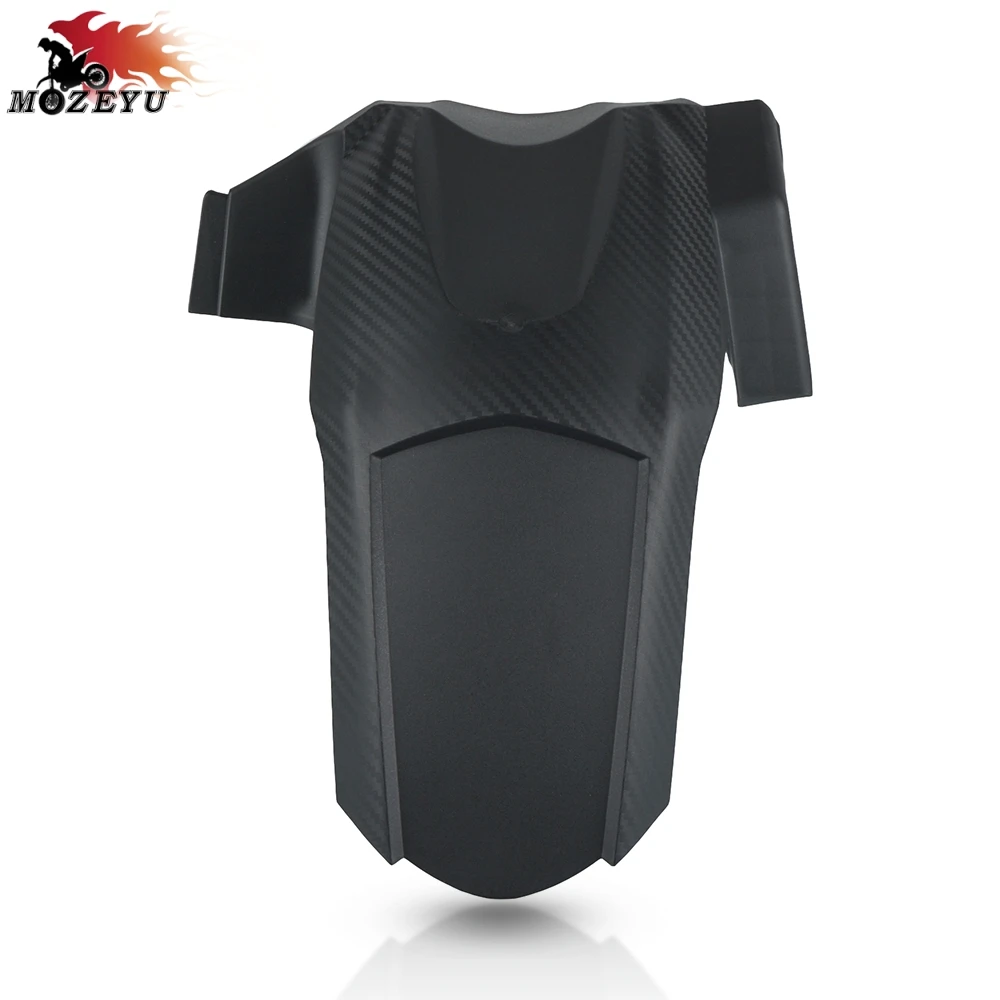 Волокно + черный пластик Мотоцикл Задний Fender брызговик для YAMAHA NMAX 155 nmax155 2016 2019 гг