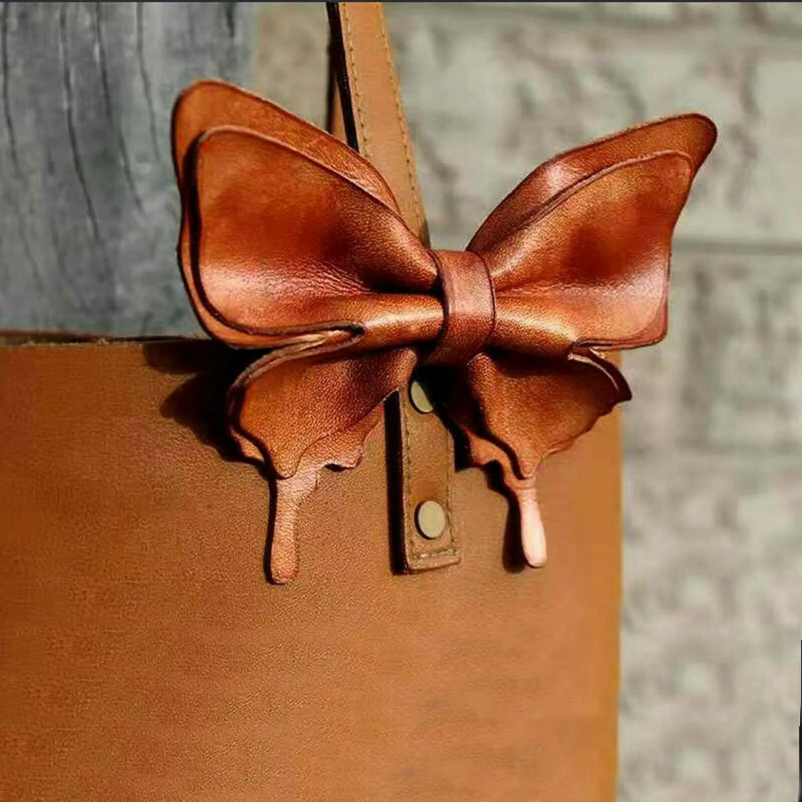 Сделай сам резак для кожи форма банта ремесло дизайн бабочки украшение ножа