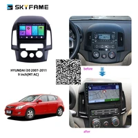 for hyundai i30 2007 2011 2 din car radio android multimedia player gps navigation ips screen dsp 9 inch