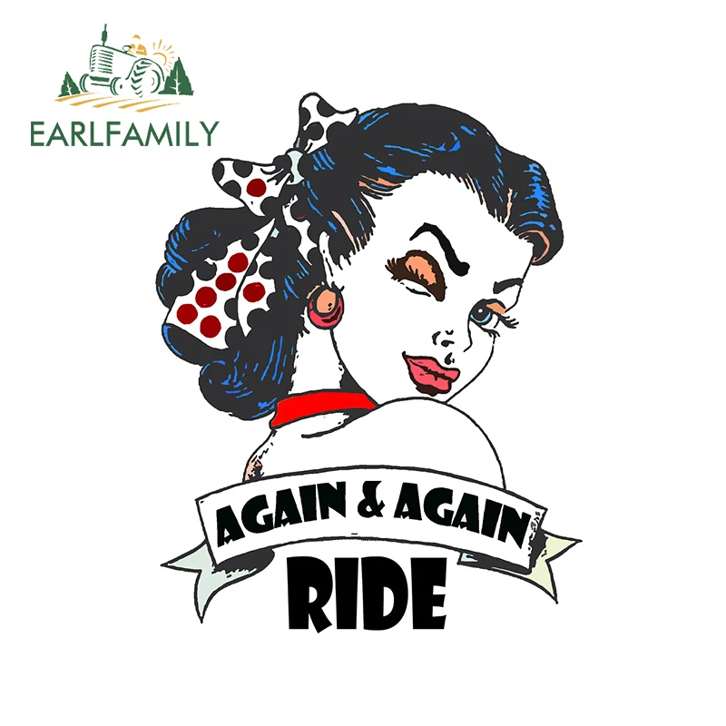 

Виниловая наклейка EARLFAMILY для автомобиля, 13 см x 10,2 см