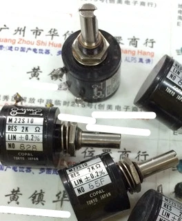 1 шт./лот б/у M22S10 2K M22S10-23 M22S10-098 многоповоротная проволочная потенциометра