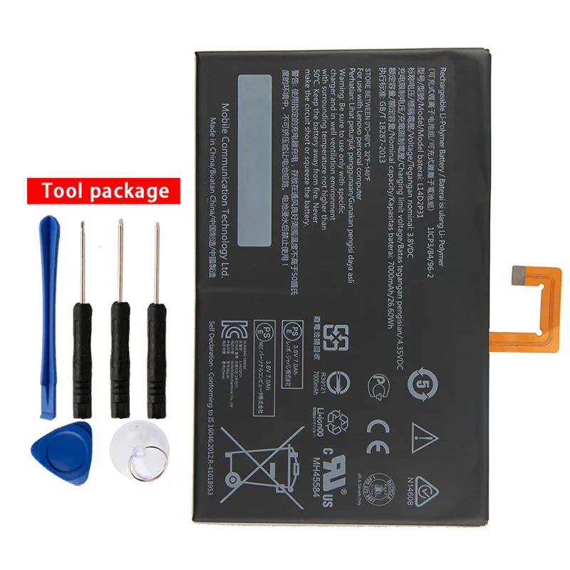 Оригинальная Высококачественная аккумуляторная батарея L14D2P31 для Lenovo Tab 2 A7600 F A10