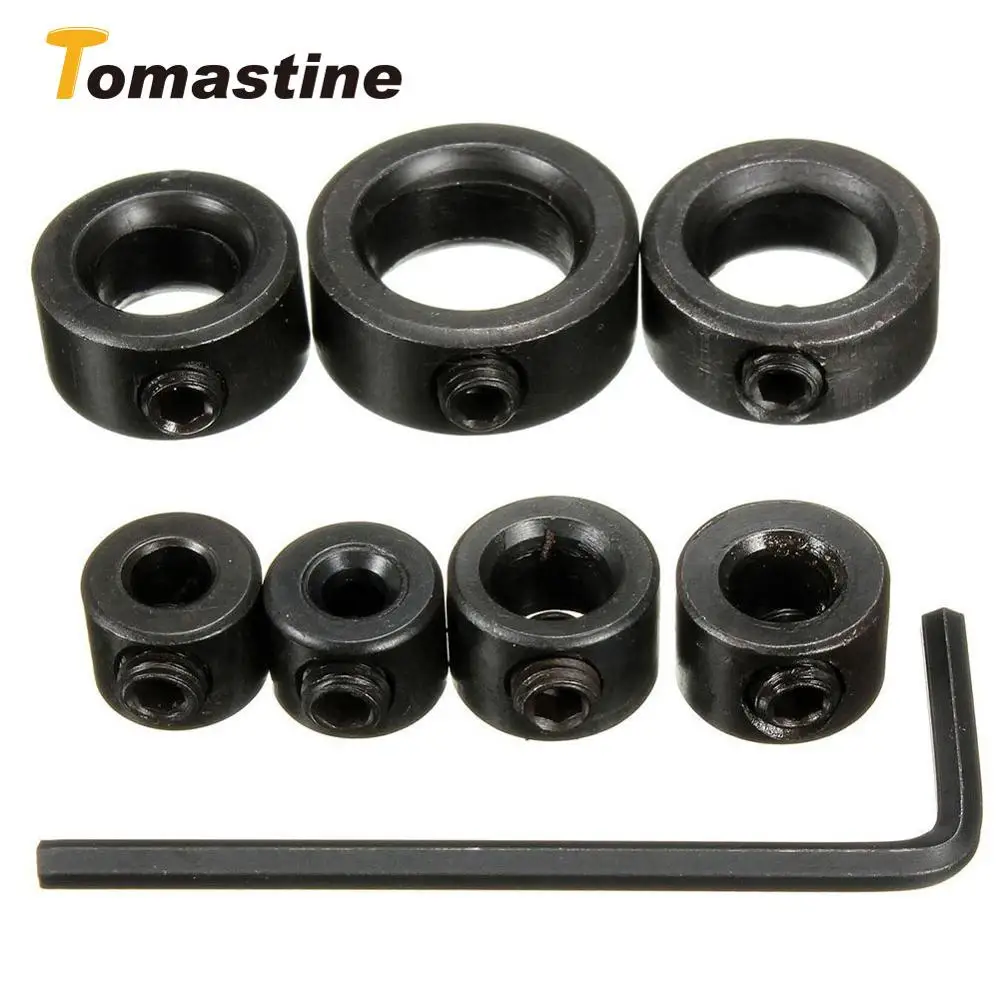 7 шт./лот 3 12 мм сверло из углеродистой стали ограничитель положения КОЛЬЦО