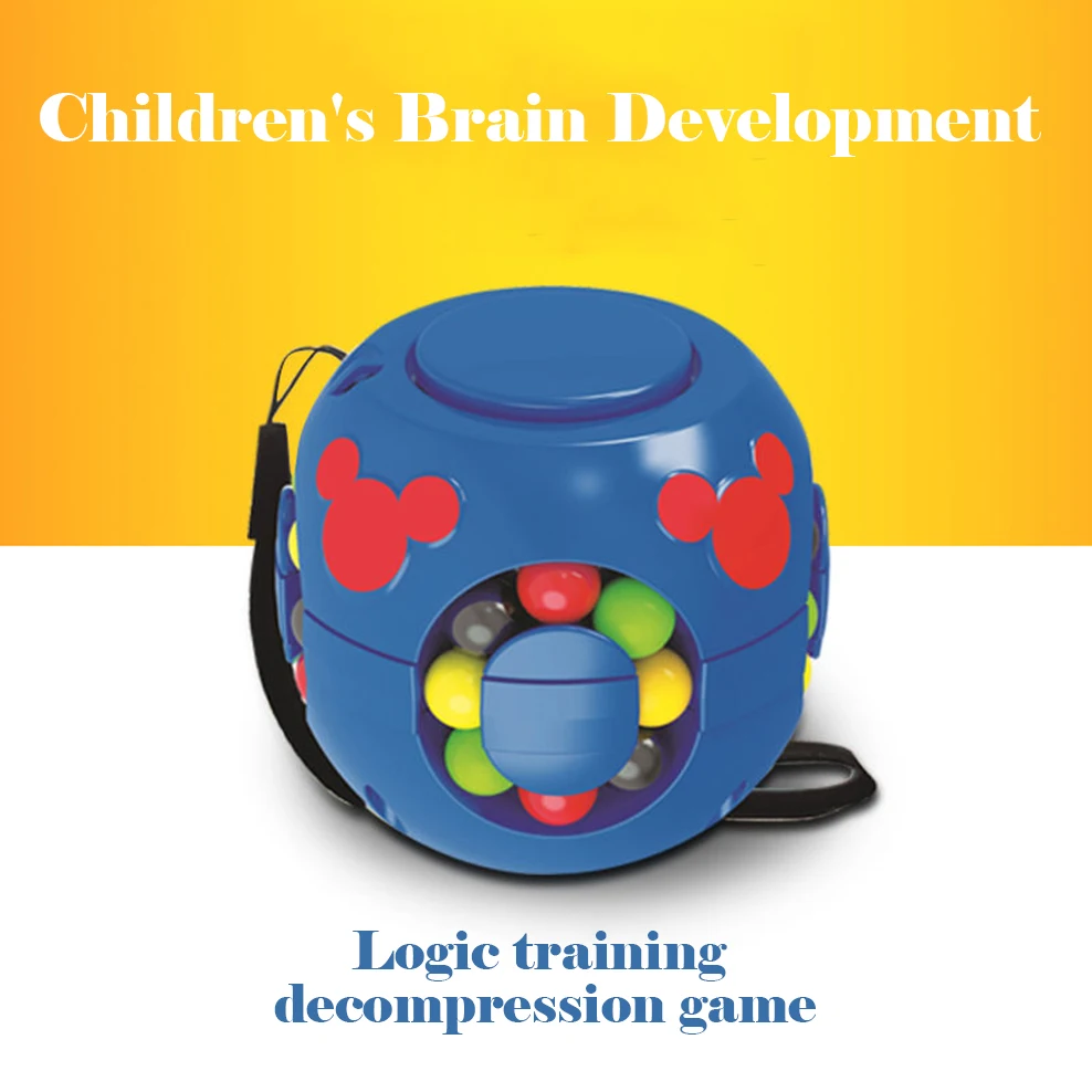 2 шт. детские развивающие игрушки маленький магический Бин креативный гироскоп