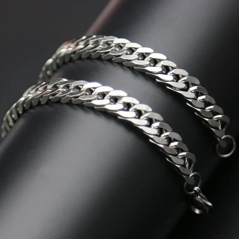 Цепочка гладкая из нержавеющей стали для мужчин и женщин|Цепочки| |