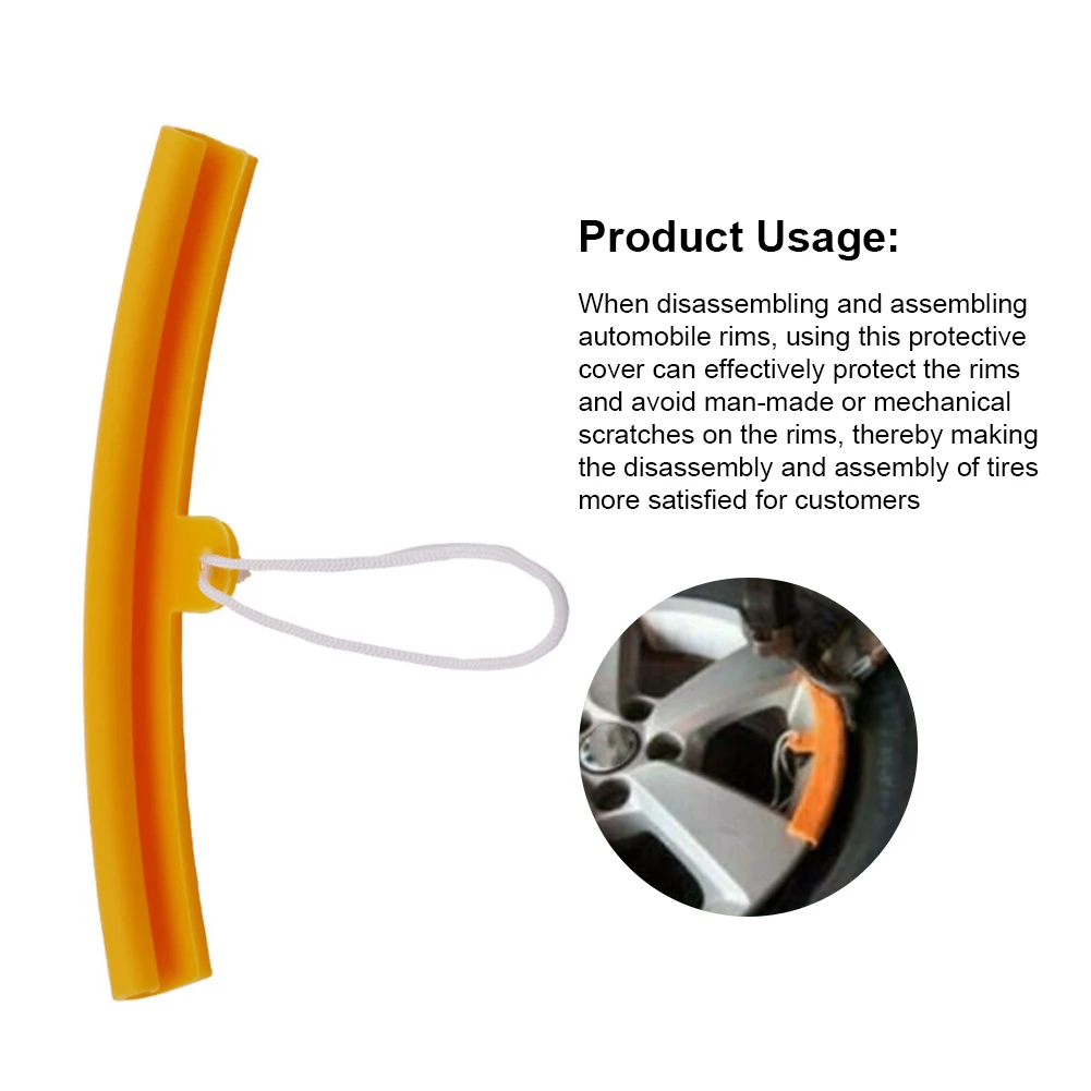 

5Pcs/10pcs Universal Wheel Changing Rim Saver Motorcycle Car Tier Changing Rim Protector Edge Protection Tool Yellow Drosphip