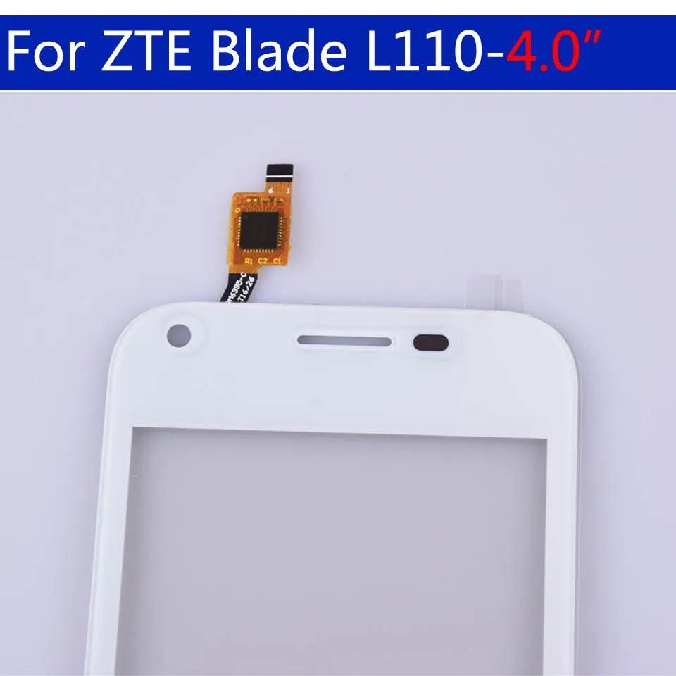 Сенсорная панель для ZTE Blade L110 сменный сенсорный экран с клейкой лентой 4 0