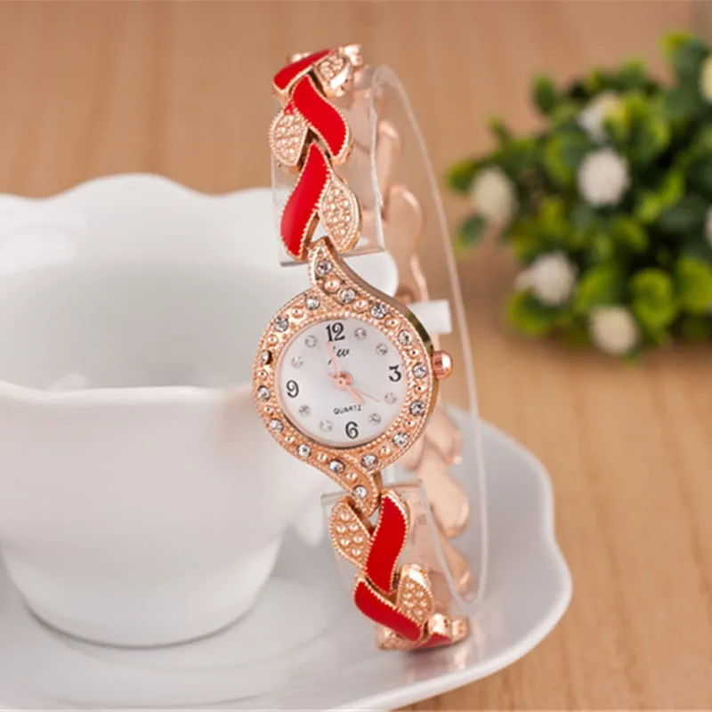 Новинка 2021 Брендовые Часы JW с браслетом женские Роскошные наручные