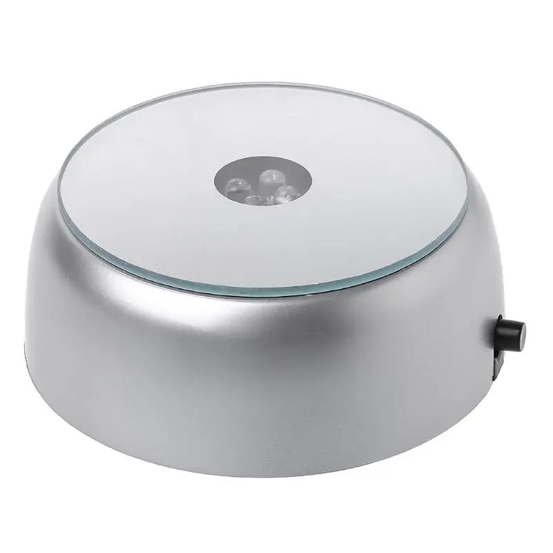 4 светодиодный круглый светящаяся основа лазерный светильник стенд держатель