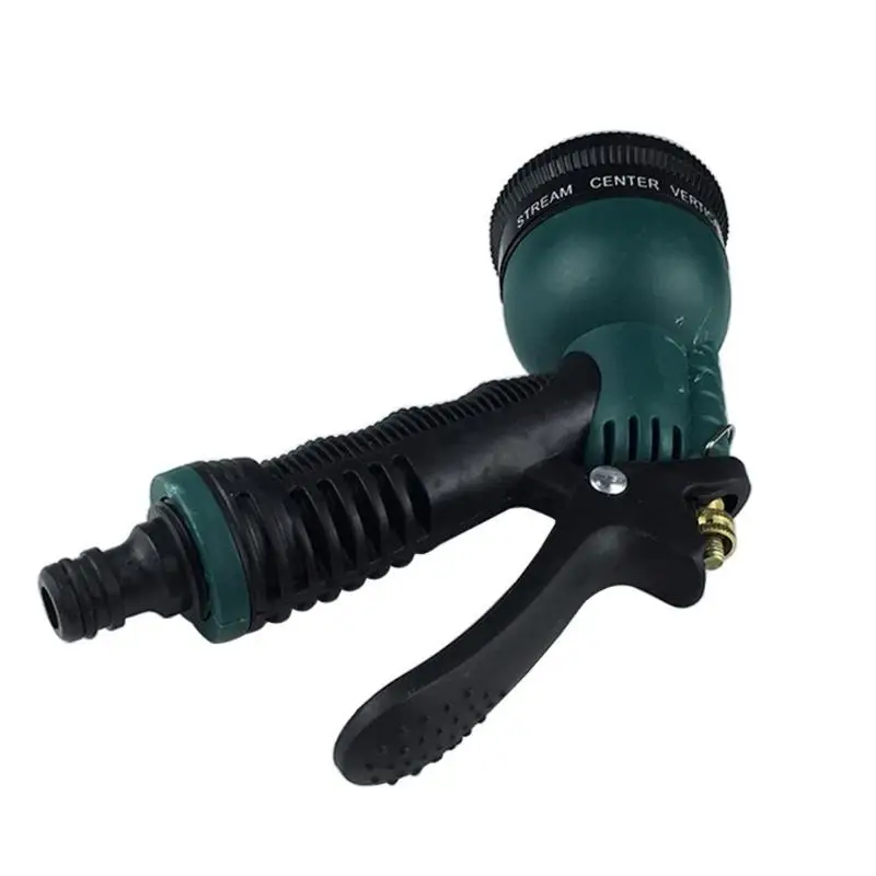 Многофункциональный садовый водяной пистолет с 7 рисунками шлангы для мойки