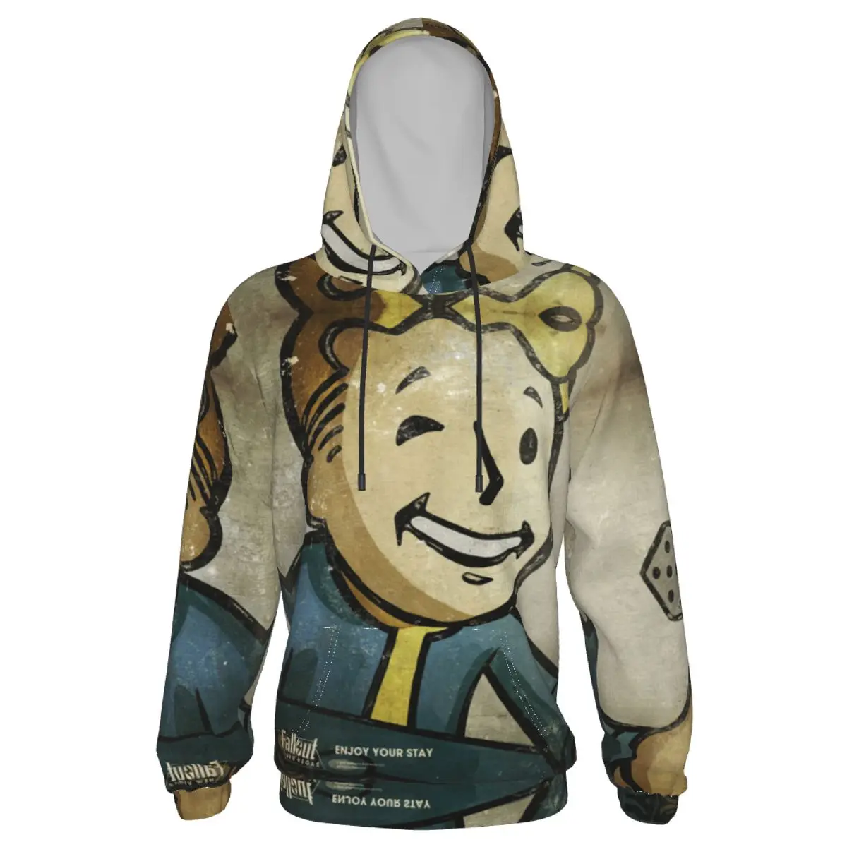 

Fallout Thin Hoodies Cute Kpop boys Harajuku Sweatshirts girls Kawaii Hoodie Pocket Casual Pullovers Tops Kawaii Hoodies