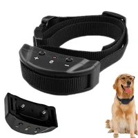 dog training collar electric shock anti barking collar waterproof pet stop barking device for small medium large dogs