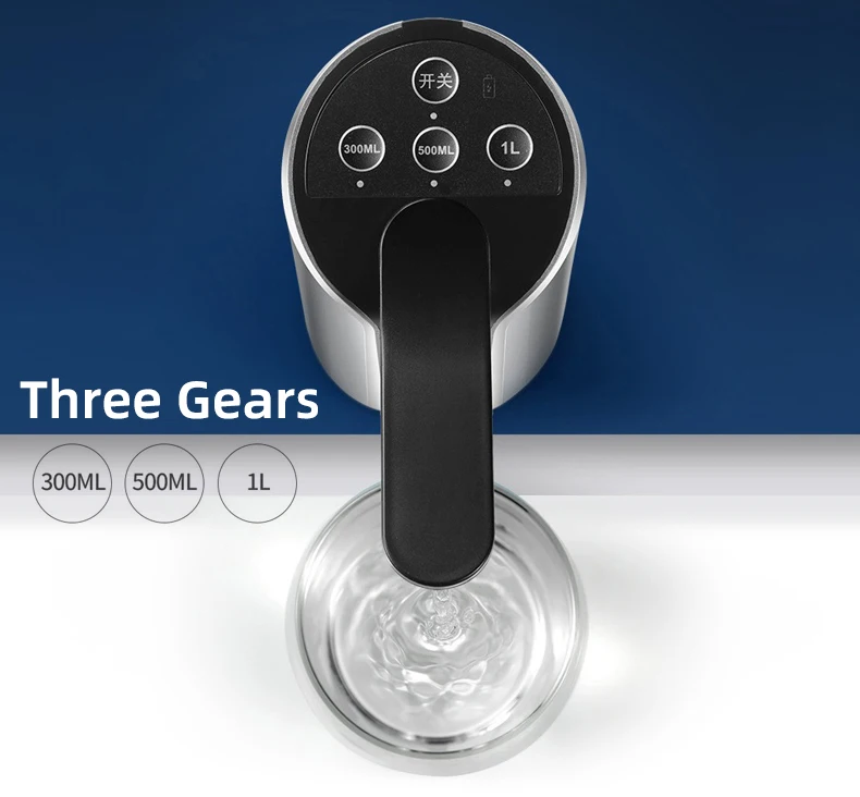 Стерильный портативный электронный насос для бутылки с питьевой водой USB зарядка