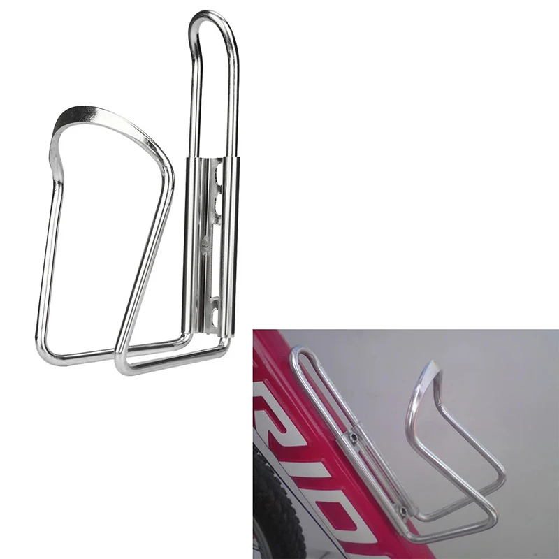

New Hot Aluminum Alloy Bike Bicycle Cycling Drink Water Bottle Rack Holder Cage Solid And Reliable Bicycle Accessories