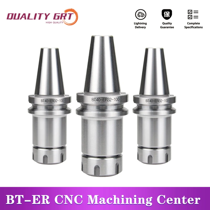 

Q.Grt BT30 BT40 BT50 Spring Collet Chuck Keyless ER16 ER20 ER25 ER32 ER40 for CNC Machining Center Spindle tool holder