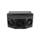 Новый автомобильный кулер на солнечной батарее, оконный радиатор, вытяжной вентилятор, автомобильный вентилятор на вентиляционное отверстие, вентилятор, вентиляционный радиатор, система охлаждения для автомобиля