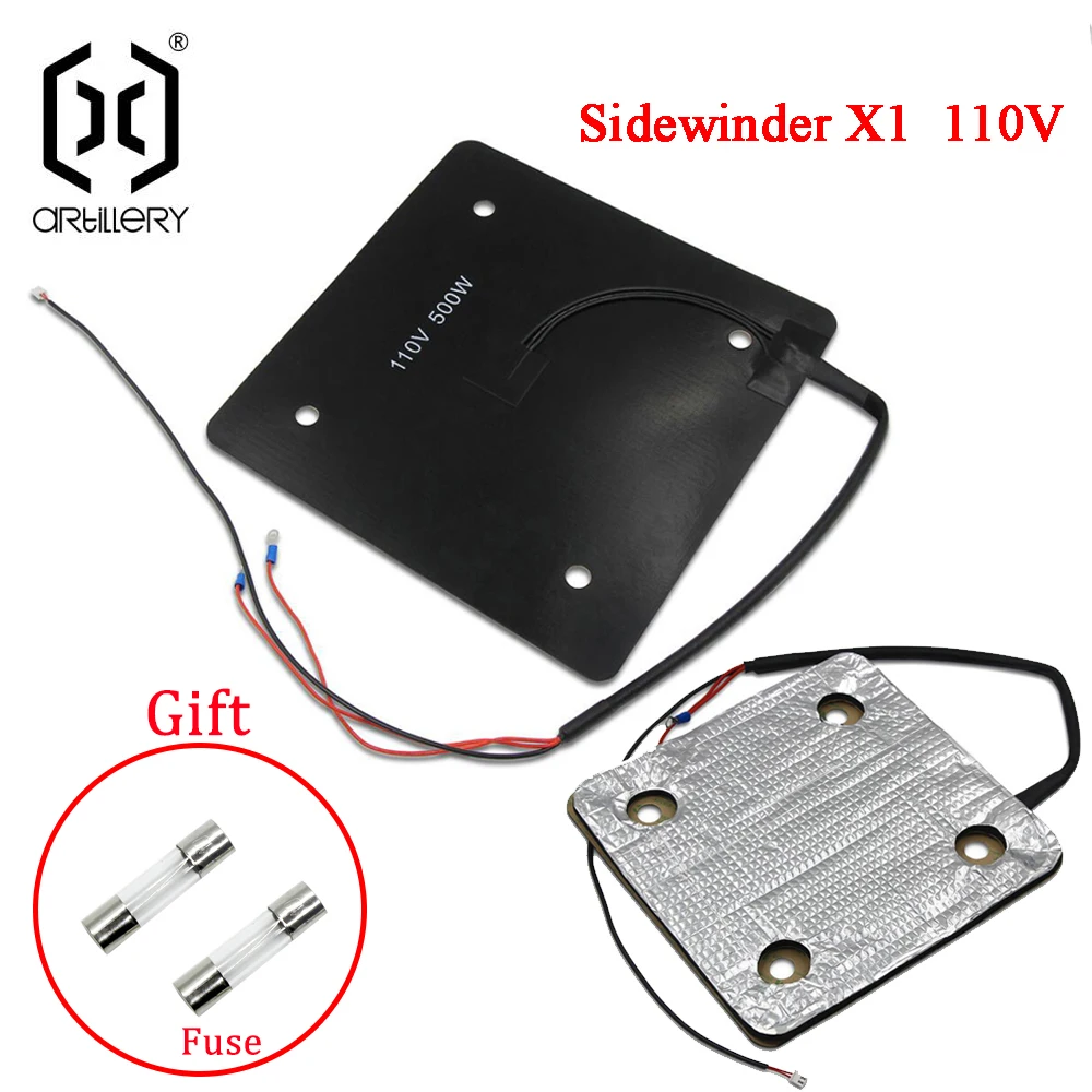 3D PrinterArtillery Sidewinder SW X1 и Genius 110V 220V очаг Отопление хлопок|Детали аксессуары для