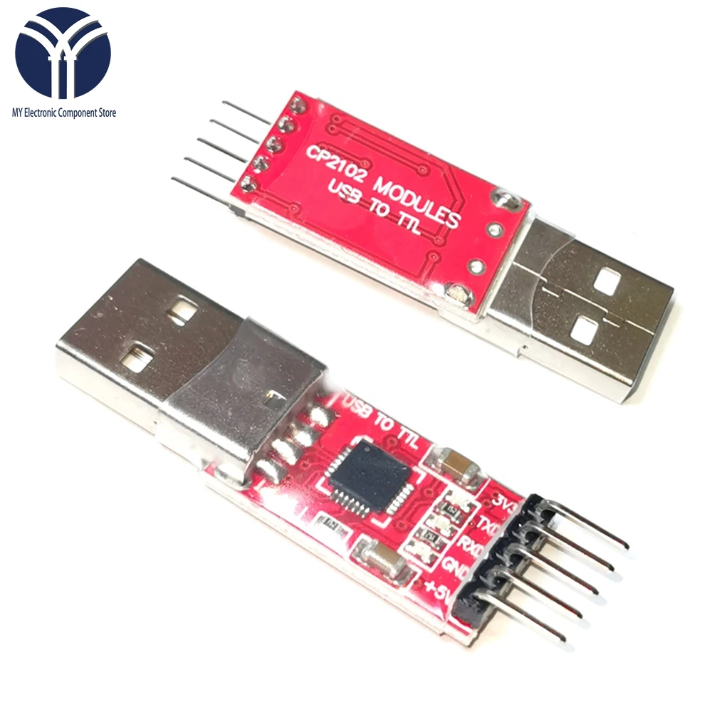 CP2102 USB 2.0 to UART TTL 5PIN Connector Module Serial Converter STC Replace FT232 CH340 PL2303HX MICRO for aduino | Электронные